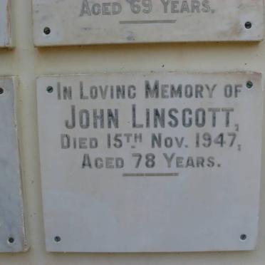 LINSCOTT John -1947