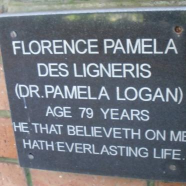 LIGNERIS Florence Pamela, des