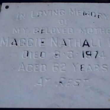 LIE Maggie Nathali -1974