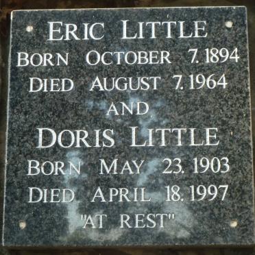 LITTLE Eric 1894-1964 &amp; Doris 1903-1997