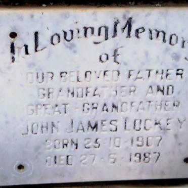 LOCKEY John James 1907-1987