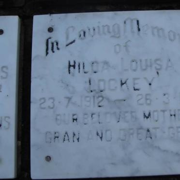 LOCKEY Hilda Louisa 1912-1988