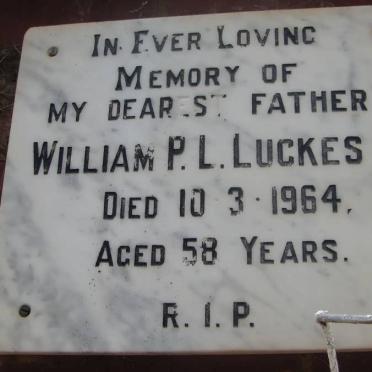 LUCKES William P.L. -1964