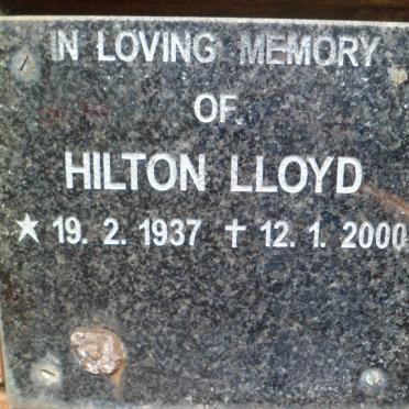 LLOYD Hilton 1937-2000