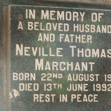 MARCHANT Neville Thomas 1911-1992