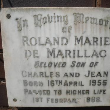 MARILLAC Roland Marie, de -1955