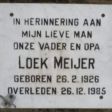 MEIJER Loek 1926-1985