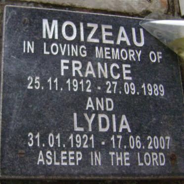 MOIZEAU France 1912-1989 &amp; Lydia 1921-2007