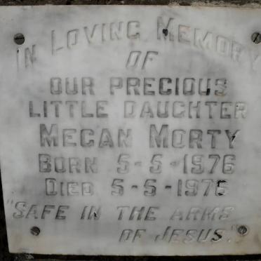 MORTY Megan 1976-1976