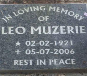 MUZERIE Leo 1921-2006