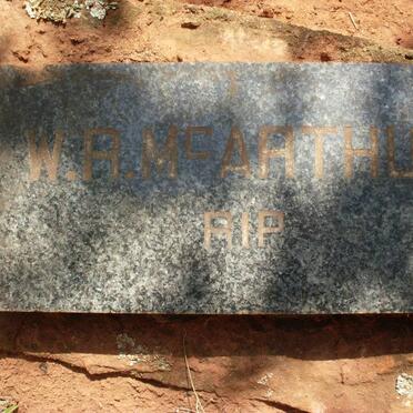 McARTHUR W.R.