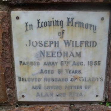 NEEDHAM Joseph Wilfrid -1956