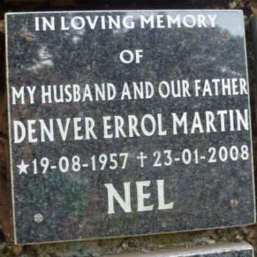 NEL Denver Errol Martin 1957-2008