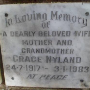 NYLAND Grace 1917-1983