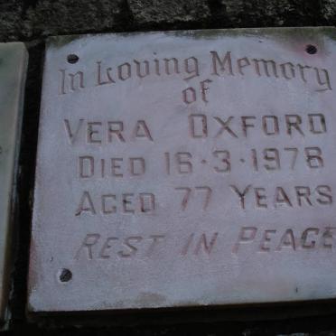 OXFORD Vera -1978