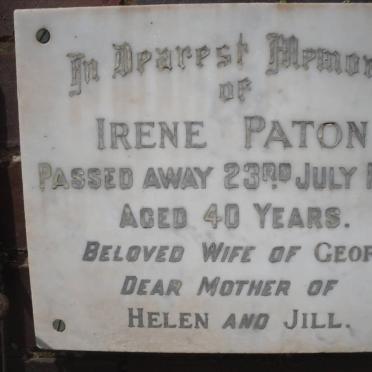 PATON Irene -1967