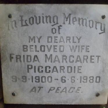 PICCARDIE Frida Margaret 1900-1980