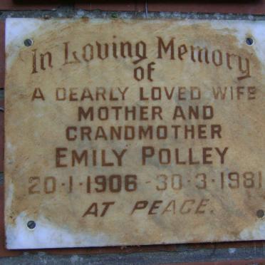 POLLEY Emily 1906-1981