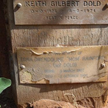 RAINFORD Edna Gwendoline nee DOLD 1907-1994