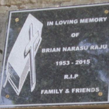 RAJU Brian Narasu 1953-2015