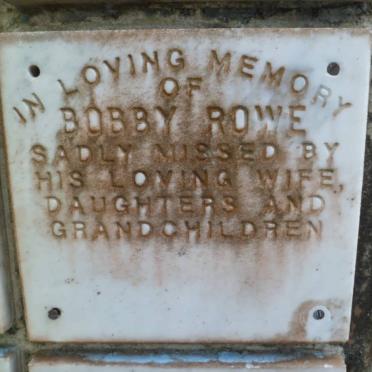 ROWE Bobby 