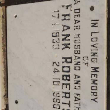 ROBERTS Frank 1930-1990