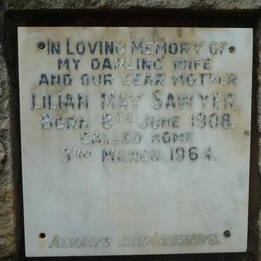 SAWYER Lilian May 1908-1964