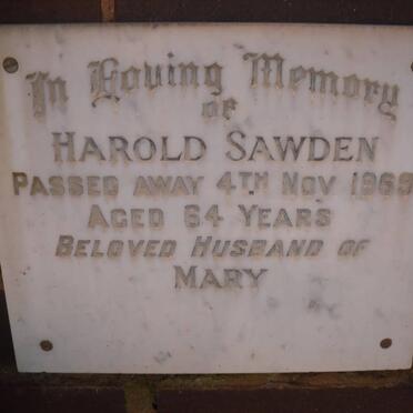 SAWDEN Harold -1969