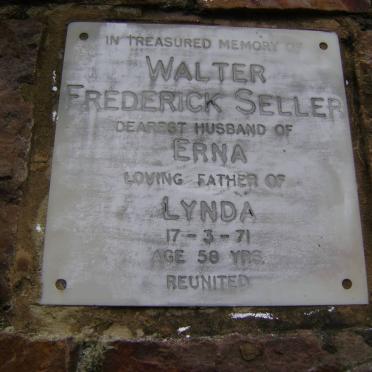 SELLER Walter Frederick -1971