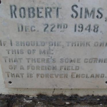 SIMS Robert -1948