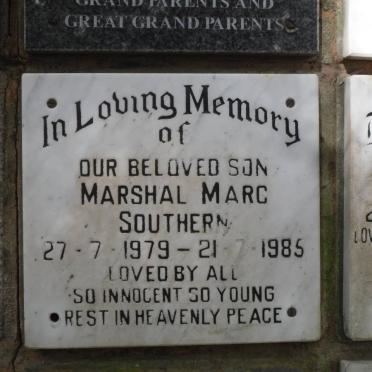 SOUTHERN Marshal Marc 1979-1985