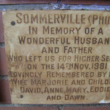 SOMMERVILLE -1981