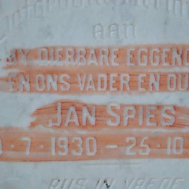 SPIES Jan 1930-1987