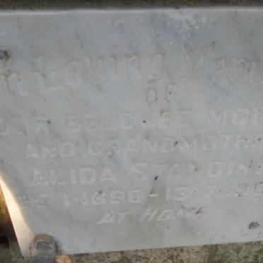 STANDING Alida 1890-1960