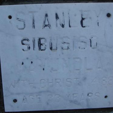 STANLEY Sibusiso Mavundla -1988