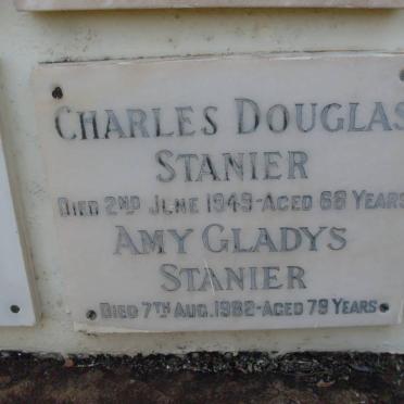 STANIER Charles Douglas -1949 &amp; Amy Gladys -1962