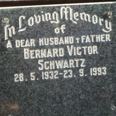 SCHWARTZ Bernard Victor 1932-1993
