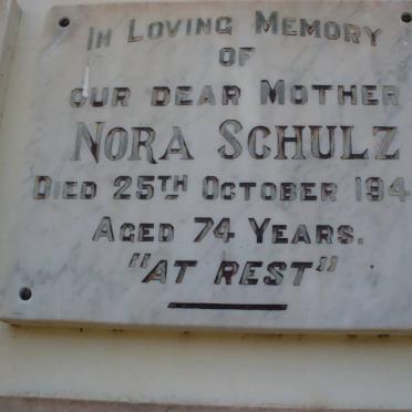 SCHULTZ Nora -1949