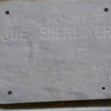 SHERLIKER Joe 1930-1990