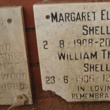 SHELL William Thomas 1906-1980 &amp; Margaret Elizabeth 1908-1982