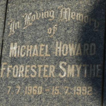 SMYTHE Michael Howard Fforester 1960-1992