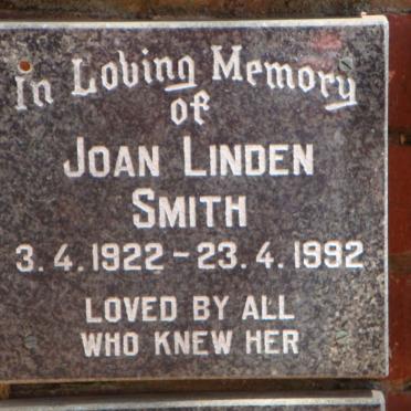 SMITH Joan Linden 1922-1992