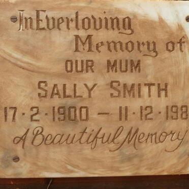 SMITH Sally 1900-1987