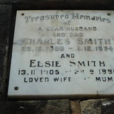 SMITH Charles 1903-1964 &amp; Elsie 1905-1990