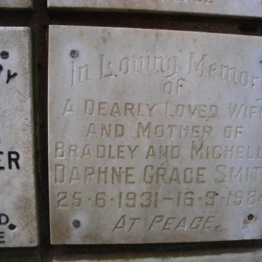 SMITH Daphne Grace 1931-1984