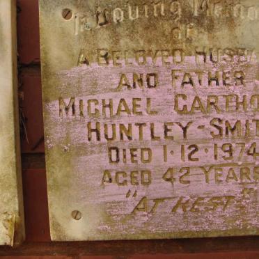 SMITH Michael Garthorne, Huntley -1974