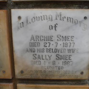 SMEE Archie -1977 &amp; Sally -1987