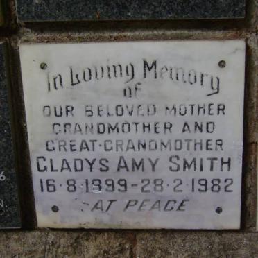 SMITH Gladys Amy 1899-1982
