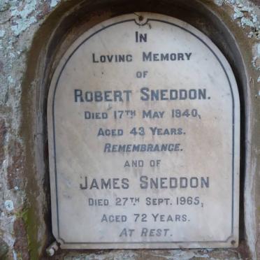 SNEDDON Robert -1940 :: SNEDDON James -1965