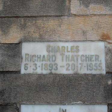 THATCHER Charles Richard 1893-1955
